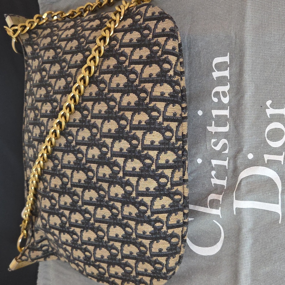 Dior Vintgae 1970s Trotter shoulder bag Rare Iconic style not often seen - Picture 8 of 17